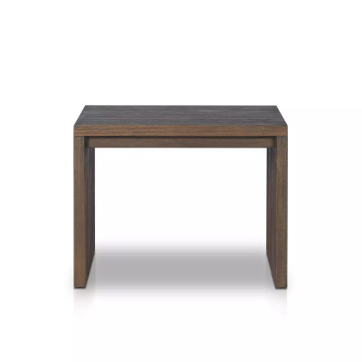 Four Hands Gilroy Outdoor End Table - Stained Heritage Brown