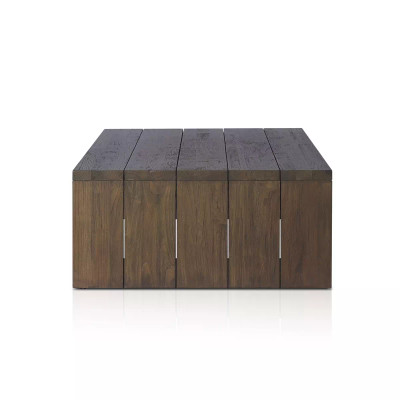 Four Hands Gilroy Outdoor Coffee Table - Stained Heritage Brown