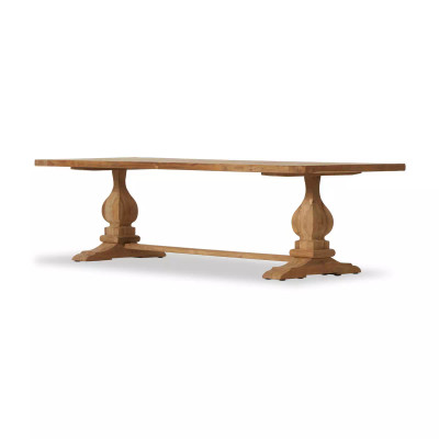 Four Hands Novell Outdoor Dining Table - 111"