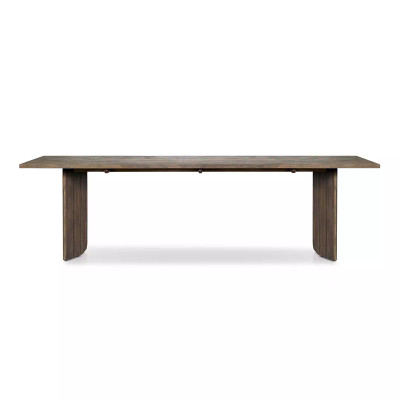 Four Hands Joette Outdoor Dining Table - Stained Saddle Brown