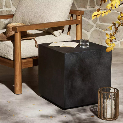 Four Hands Huesca Outdoor End Table