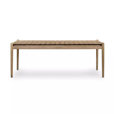 Four Hands Rosen Outdoor Dining Table - 81" - Natural Eucalyptus