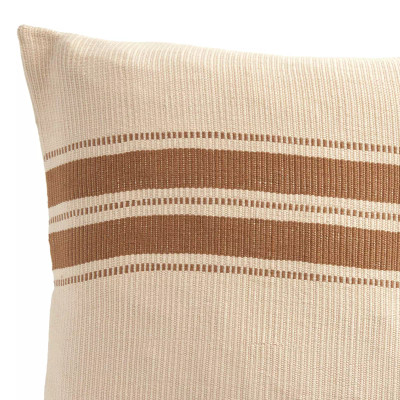 Four Hands Handwoven Merido Pillow - Beige - 22X22 - Cover Only