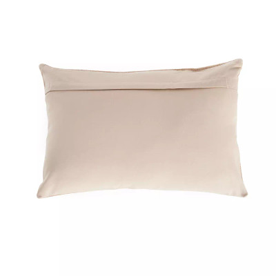 Four Hands Angela Pillow - Beige Suede - 16"X24" - Cover + Insert (Closeout)