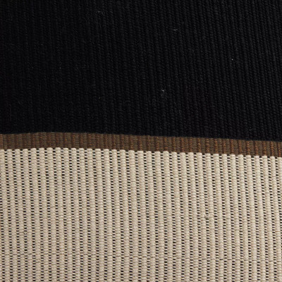 Four Hands Handwoven Merido Pillow - Black - 22X22 - Cover Only