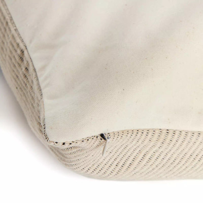 Four Hands Handwoven Merido Pillow - Black - 22X22 - Cover Only