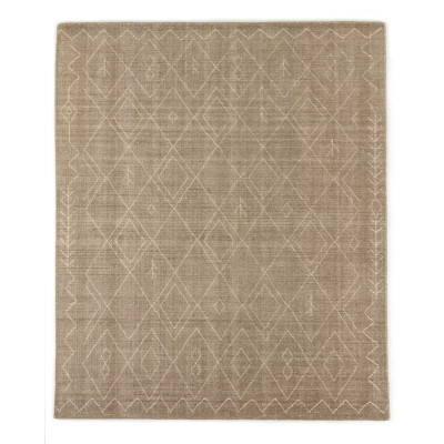 Four Hands Nador Moroccan Hand Knotted Rug - 9X12' - Taupe