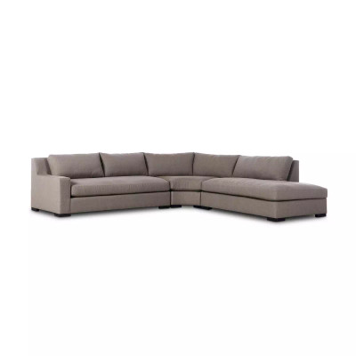 Four Hands Albany 3 - Piece Sectional - Right Facing Bumper Chaise - Vesuvio Cafe