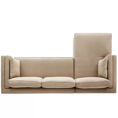 Four Hands Lawrence 2 - Piece Sectional W/ Chaise - Left Arm Facing - Quenton Pebble