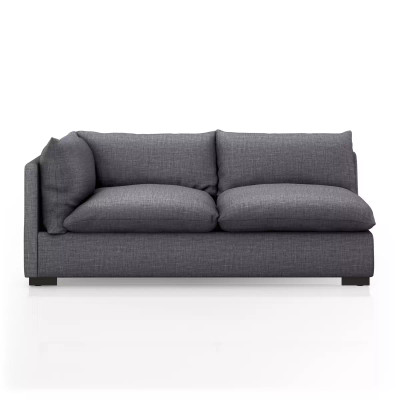 Four Hands BYO: Westwood Sectional - Right Chaise Piece - 43.5" - Bennett Charcoal