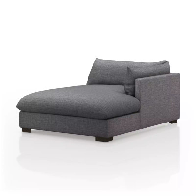 Four Hands BYO: Westwood Sectional - Right Chaise Piece - 51" - Bennett Charcoal