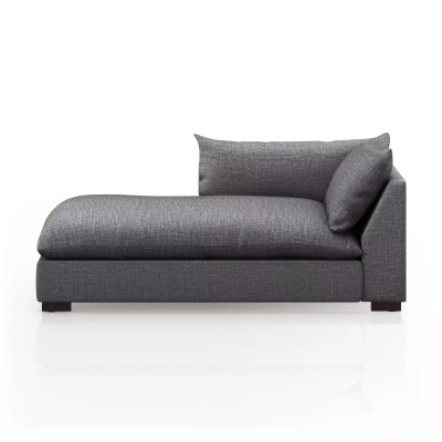 Four Hands BYO: Westwood Sectional - Left Chaise Piece - 43.5" - Bennett Charcoal