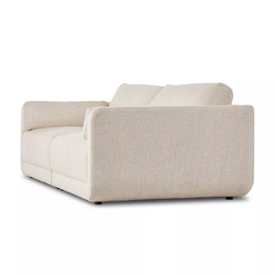 Four Hands Toland 3 - Piece Sectional W/ Ottoman - Palma Cream
