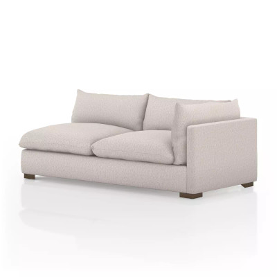 Four Hands BYO: Westwood Sectional - Right Sofa Piece - 82" - Bayside Pebble