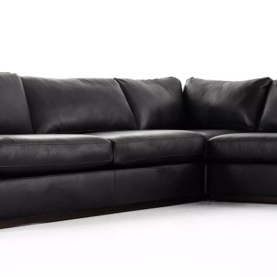 Four Hands Colt 4 - Piece Sectional - Right Chaise - Heirloom Black