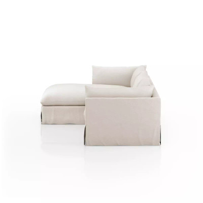 Four Hands Habitat Slipcover 2 - Piece Sectional - Left Chaise - 133" - Valley Nimbus