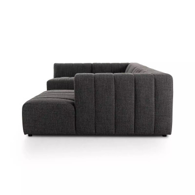 Four Hands Langham Channeled 5 Pc Sectional W/ Raf Chaise