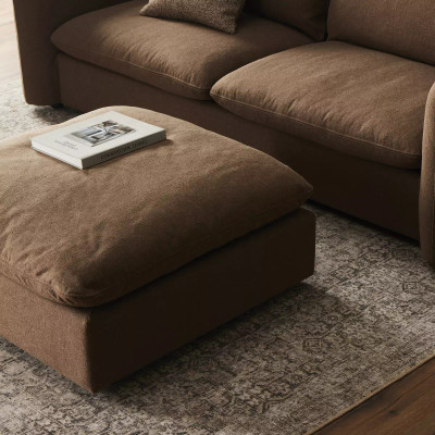 Four Hands BYO: Ingel Sectional - Ottoman - Antwerp Cafe