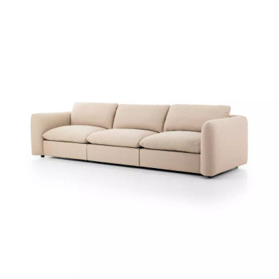 Four Hands Ingel 3 - Piece Sectional - 115" - Antwerp Taupe