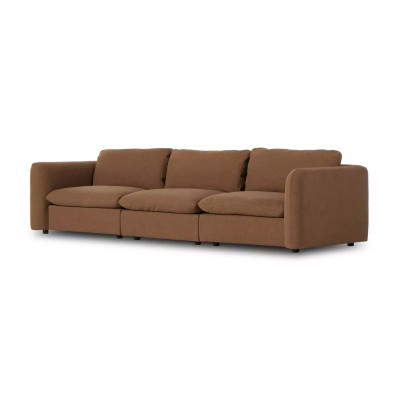 Four Hands Ingel 3 - Piece Sectional - 115" - Antwerp Cafe