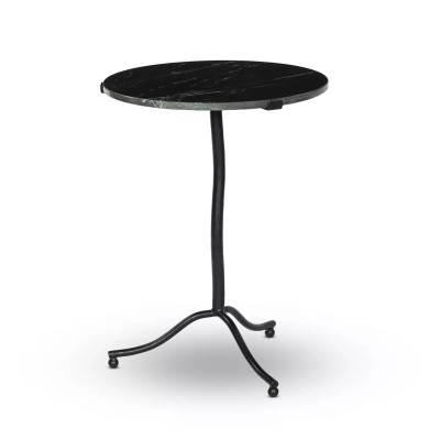 Four Hands Sophie End Table - Black Marble