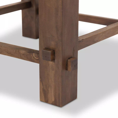 Four Hands Wide Plank End Table