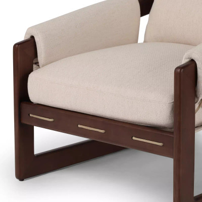 Four Hands Dustin Chair - Badon Flax