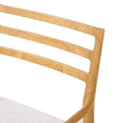 Four Hands Glenmore Dining Arm Chair - Light Oak