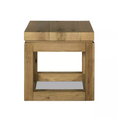 Four Hands Parsons End Table With Floating Top