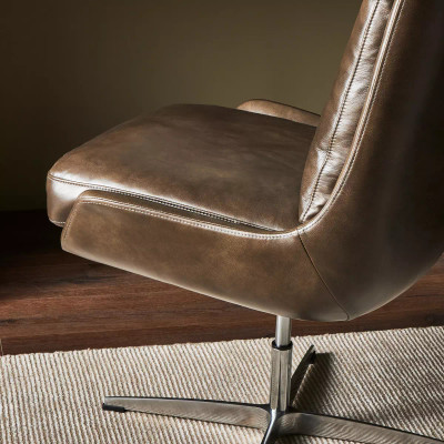 Four Hands Burbank Desk Chair - Deacon Wolf