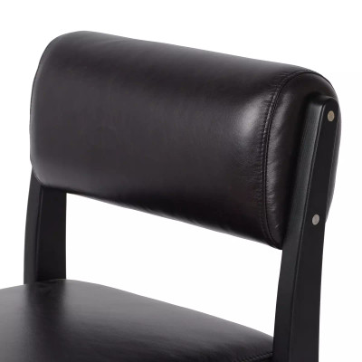 Four Hands Norris Armless Desk Chair - Sonoma Black