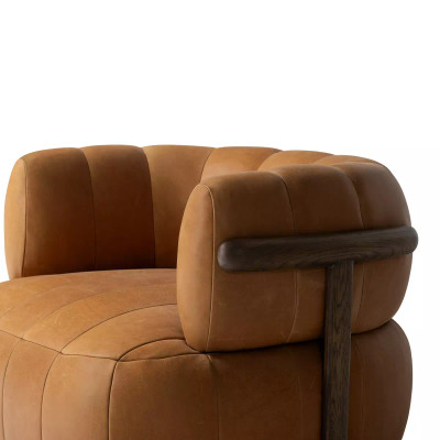 Four Hands Doss Swivel Chair - Palermo Cognac