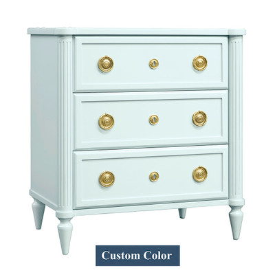 Modern History Calais Bedside Chest - Custom Color