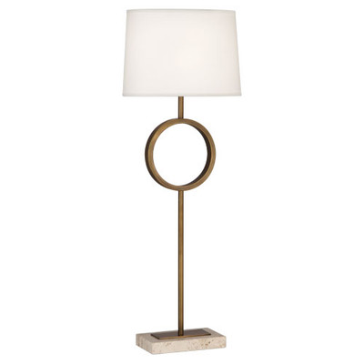 Logan Buffet Table Lamp - Aged Brass