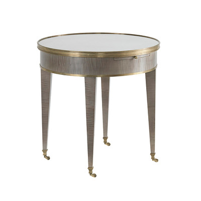 Modern History Tuxedo End Table - Grey Sycamore