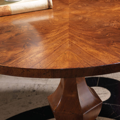 Modern History Walnut Center Table