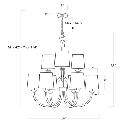 Regina Andrew Bimini Chandelier Large