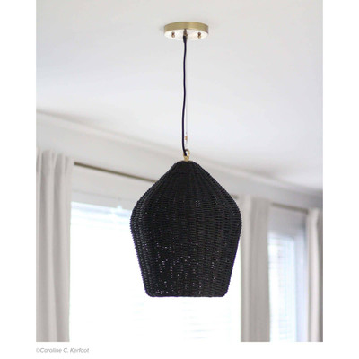 Coastal Living Georgian Pendant - Black