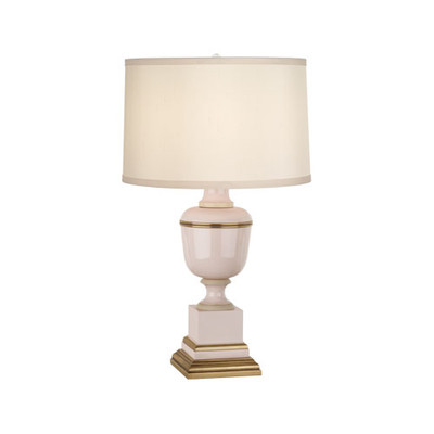 Mary McDonald Annika Accent Table Lamp - Natural Brass - Blush Lacqueer