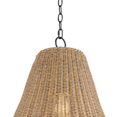 Coastal Living Summer Outdoor Pendant Large - Weathered Natural