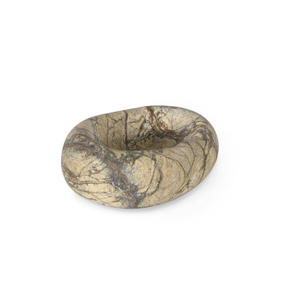 Regina Andrew Lagoon Marble Bowl - Brown