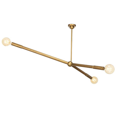 Regina Andrew Talon Chandelier - Natural Brass