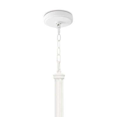 Regina Andrew River Reed Chandelier Small - White