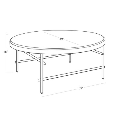 Regina Andrew Cesario Coffee Table - 2 Cartons