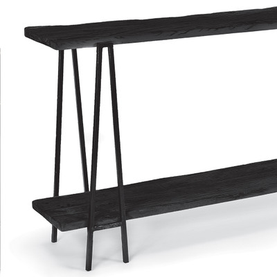 Regina Andrew Ash Reclaimed Wood Console Table - Black