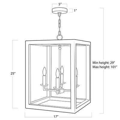 Regina Andrew Newport Lantern Large