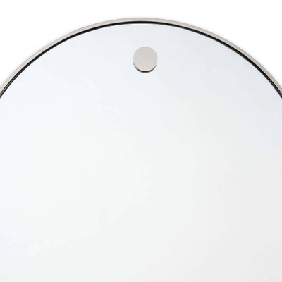 Regina Andrew Hanging Circular Mirror - Polished Nickel