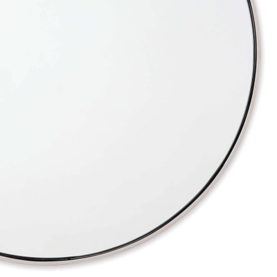 Regina Andrew Hanging Circular Mirror - Polished Nickel