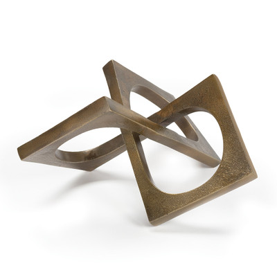 Regina Andrew Emil Sculpture - Brass