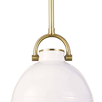 Regina Andrew Eloise Ceramic Pendant Small - White